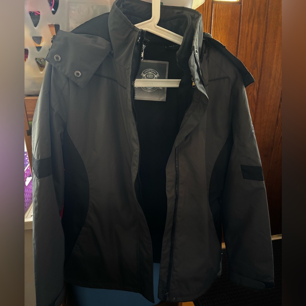 Women's Gray Parka from Super Bowl XLVIII